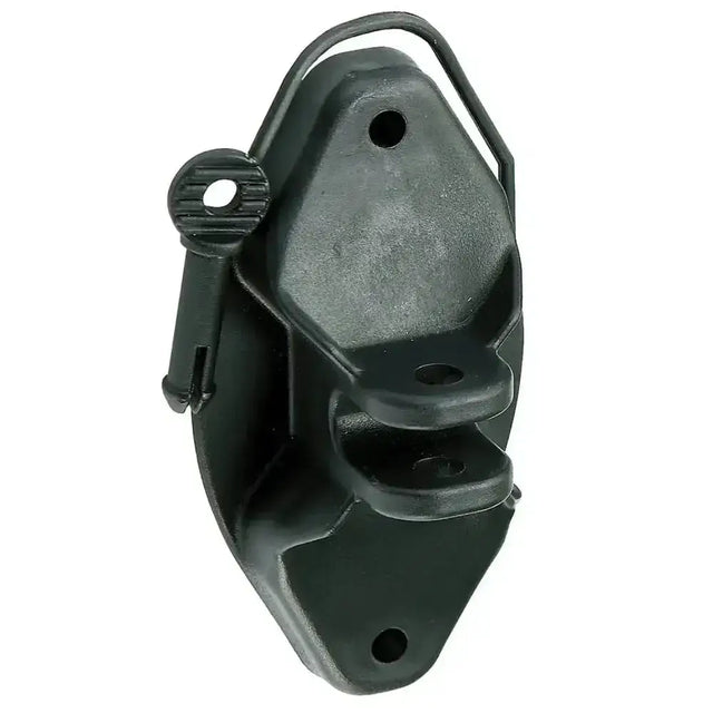 Black plastic car door handle cover with keyhole and mounting holes for corral pinlock insulator heavy duty use