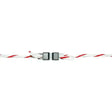 Corral Rope Connector Litzclip Galvanised 5Mm 5 mm X 10 Pack Electric Fencing