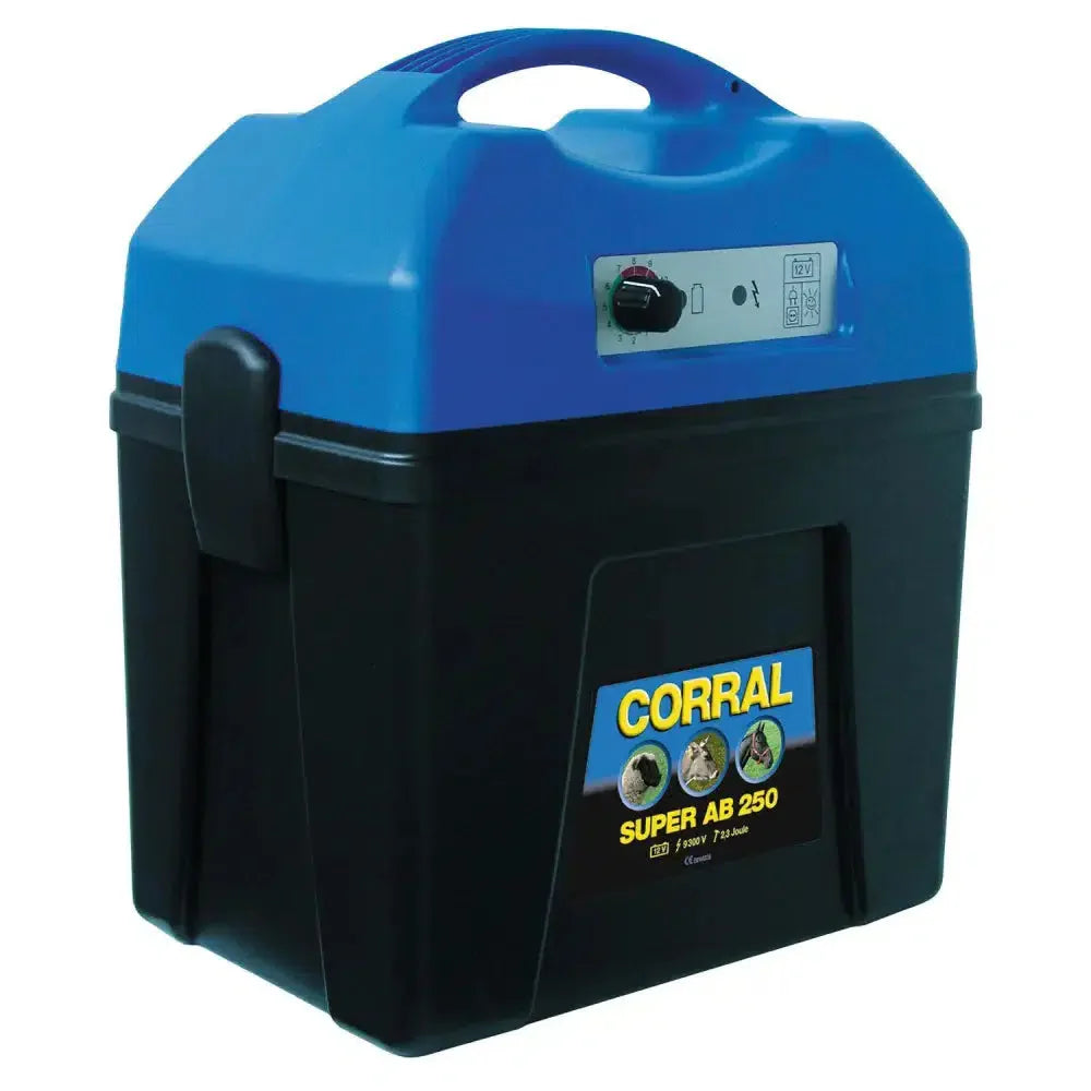 Corral Super Ab 250 Rechargeable Battery Unit 12V Barnstaple Equestrian Supplies