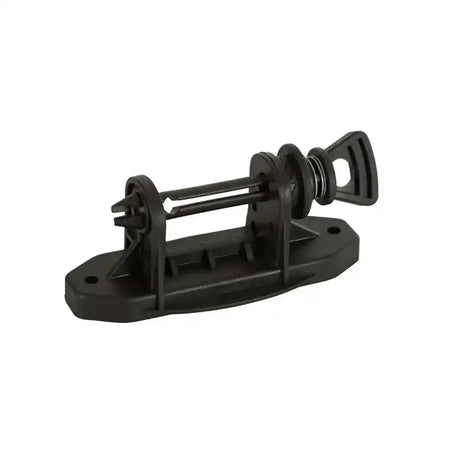 Black plastic corral tape rope tensioner premium with keyhole handle and integrated spring for easy tension control