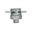 Corral Wire Connecting Clamp Galvanised 10 Pieces Electric Fencing
