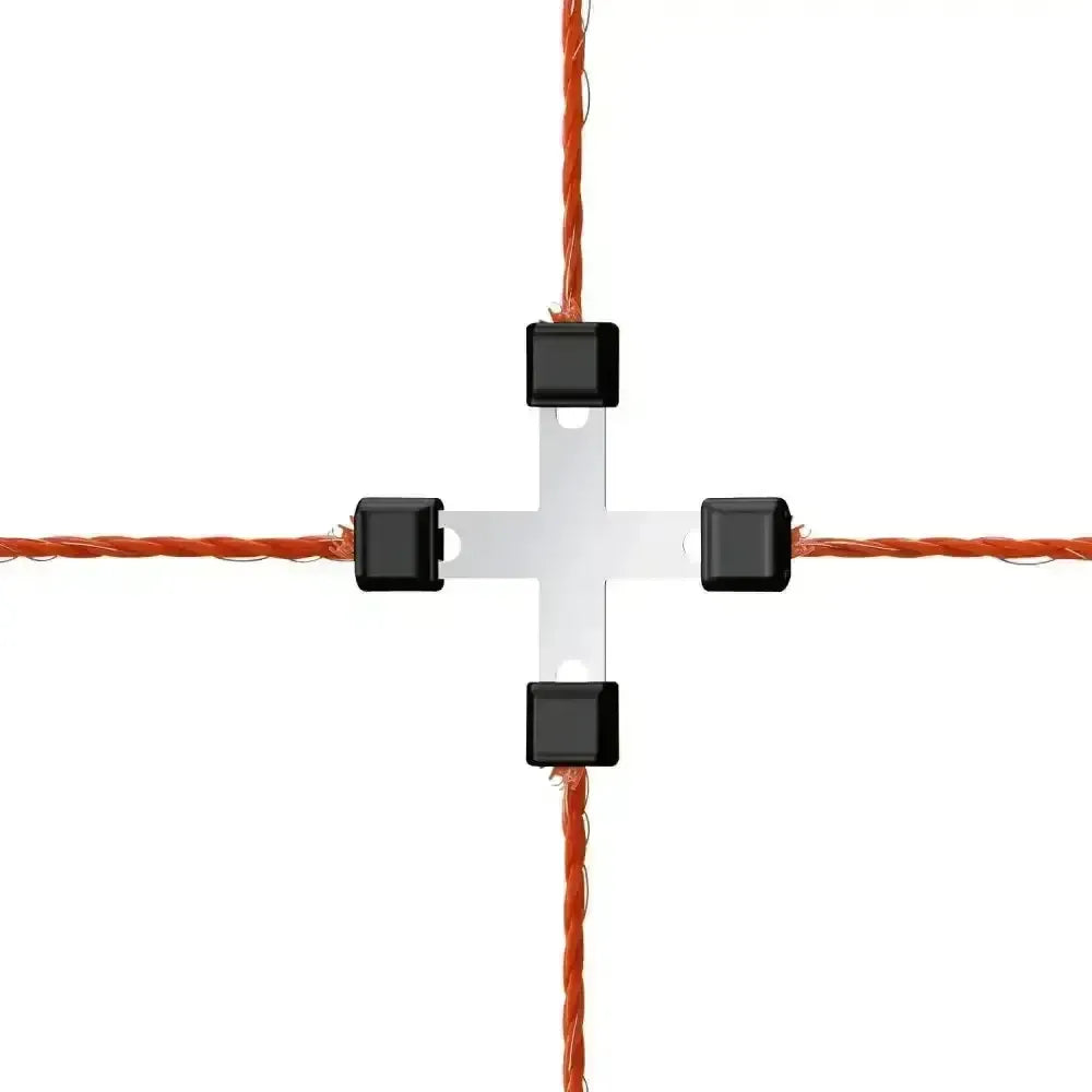 Corral Wire Cross-Connector Litzclip Galvanised 3Mm 3 mm X 5 Pack Electric Fencing