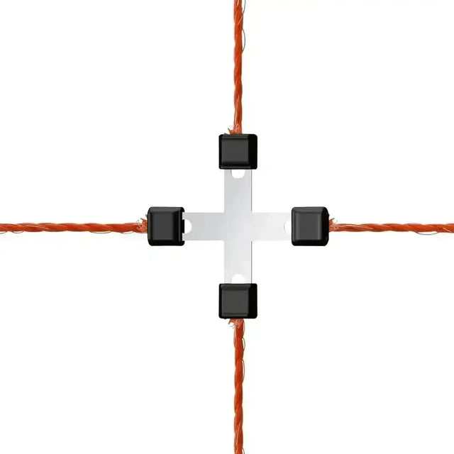 Corral Wire Cross-Connector Litzclip Galvanised 3Mm 3 mm X 5 Pack Electric Fencing