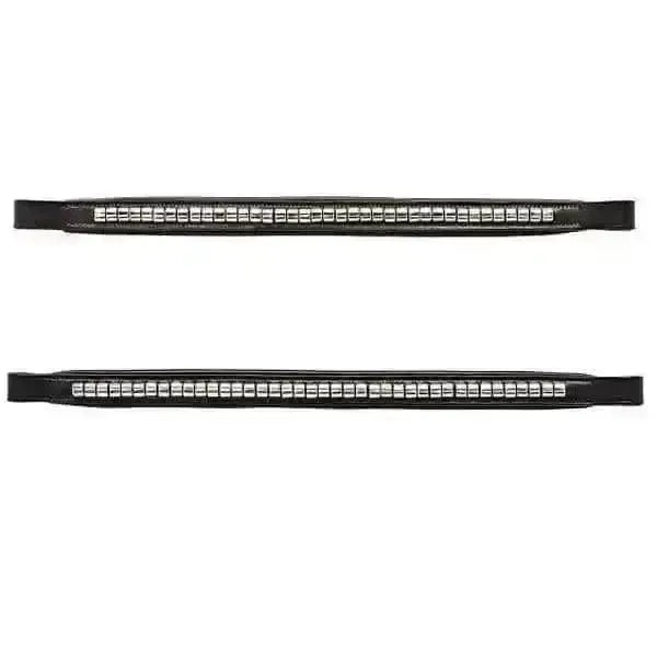 Cottage Craft Browbands Silver Clincher Black Pony Bridle Accessories