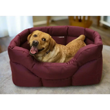 Country Dog Heavy Duty Rectangular High Sided Waterproof Dog Beds Medium L57cm X W47cm X H24cm Grey Dog Beds
