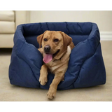 Country Dog Heavy Duty Rectangular High Sided Waterproof Dog Beds Medium L57cm X W47cm X H24cm Grey Dog Beds