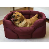 Country Dog Heavy Duty Rectangular High Sided Waterproof Dog Beds Medium L57cm X W47cm X H24cm Grey Dog Beds