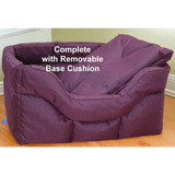 Country Dog Heavy Duty Rectangular High Sided Waterproof Dog Beds Medium L57cm X W47cm X H24cm Grey Dog Beds