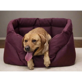 Country Dog Heavy Duty Rectangular High Sided Waterproof Dog Beds Medium L57cm X W47cm X H24cm Grey Dog Beds