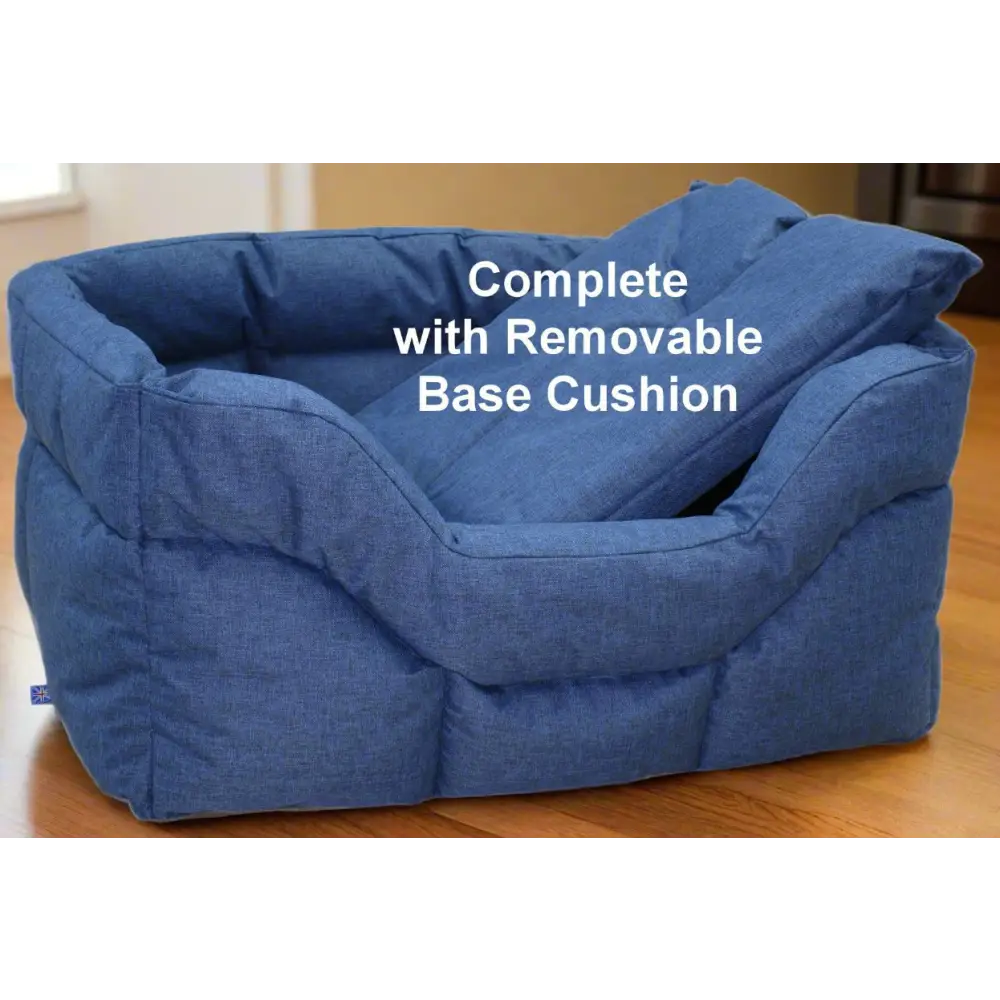 Country Dog Heavy Duty Rectangular High Sided Waterproof Dog Beds