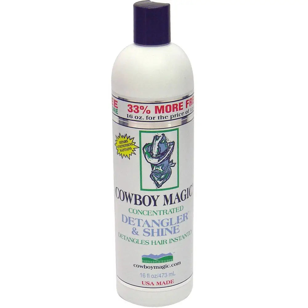 Cowboy Magic Detangler & Shine 16 fl oz Mane & Tail Detanglers Barnstaple Equestrian Supplies