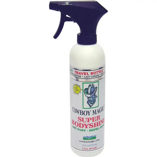 Cowboy Magic Super Bodyshine 16oz Coat Shines Barnstaple Equestrian Supplies