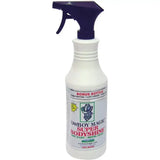 White plastic spray bottle with black trigger nozzle labeled cowboy magic super bodyshine for horse grooming coat shines