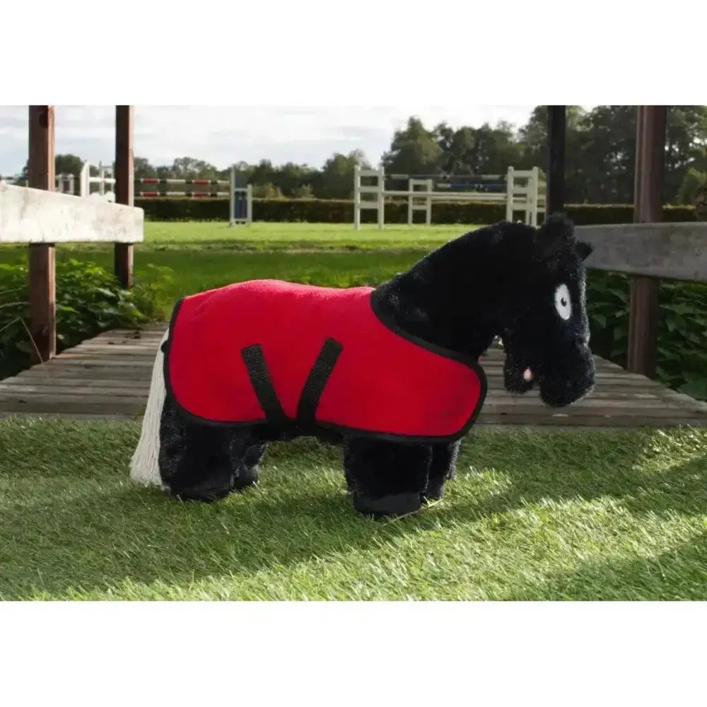 Crafty Ponies Fleece Rugs Red Toy Pony