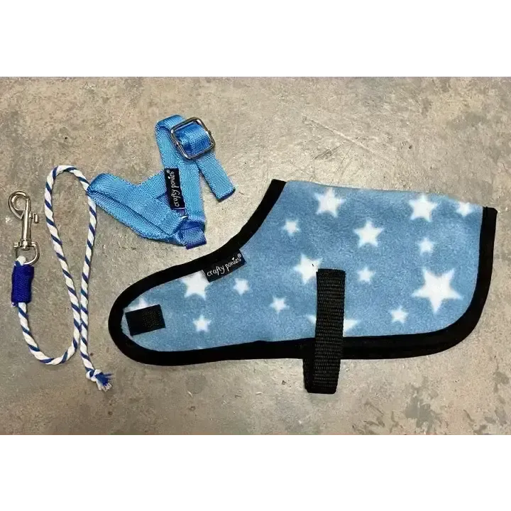 Crafty Ponies Foal Rug Set Blue Star Toy Pony