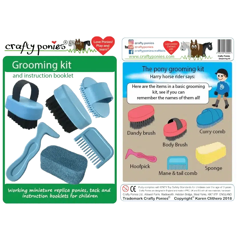 Crafty Ponies Grooming Kit  Toy Pony Barnstaple Equestrian Supplies