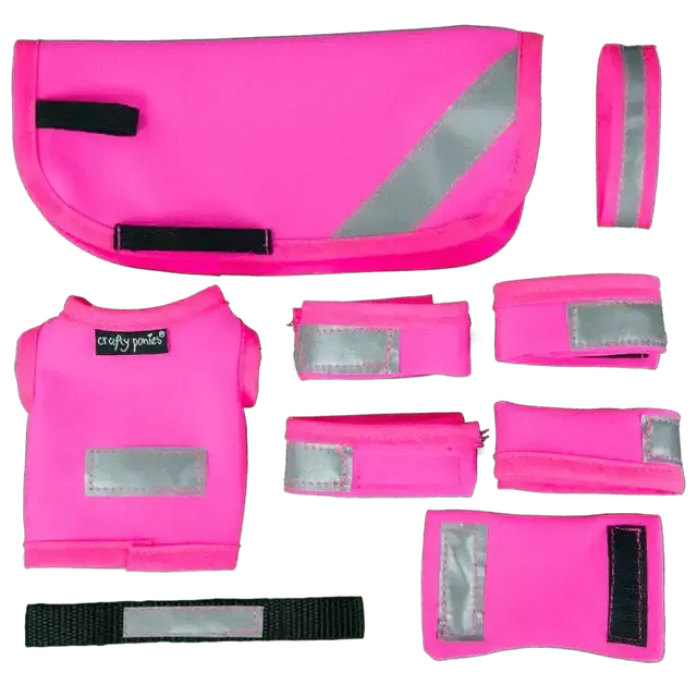 Crafty Ponies Hi Viz Sets Pink Toy Pony Barnstaple Equestrian Supplies