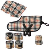 Crafty Ponies Snuggle Rug Set Tartan Toy Pony