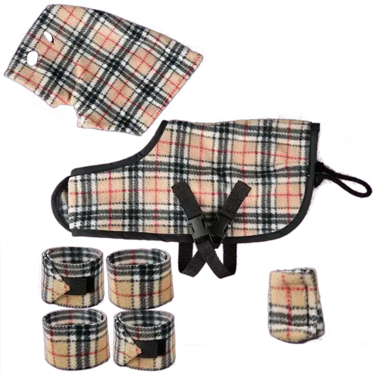 Crafty Ponies Snuggle Rug Set Tartan Toy Pony Barnstaple Equestrian Supplies