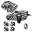 Crafty Ponies Snuggle Rug Set Zebra Toy Pony Barnstaple Equestrian Supplies