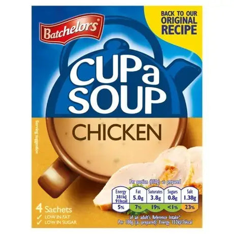 Cup A Soup Pack Of 4 Sachets Chicken & Vegetable Groceries