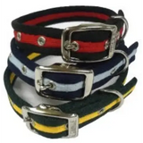 Cushion Web Dog Collar Medium Black 