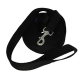 Cushion Web Lunge Rein Black 