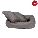 Danish Design Anti-Bac Snuggle Bed Grey Small Grey Dog Beds