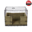 Danish Design Crate Bumper Olive Large Olive Dog Beds