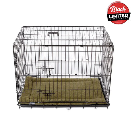 Danish Design Crate Mattress Olive Large Olive Dog Beds