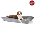 Danish Design Fatface Marching Dogs Deep Duvet Dog Bed Medium Grey Dog Beds