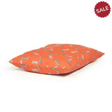 Danish Design Woodland Hare Luxury Deep Duvet Dog Bed Medium Orange Dog Beds