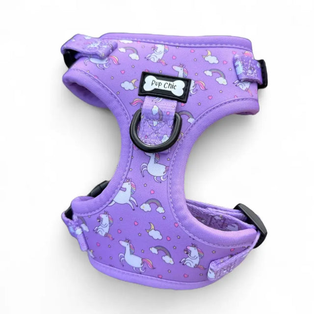Daydreams & Unicorns XXS Step-In Adjustable Small Dog Harness – Magical Puppy Harness for Tiny Pups XXS Pet Products
