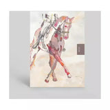 Deckled Edge Notebook Dressage Horse A6 (Pack Of 6) Notebooks