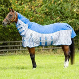 DefenceX Shield Quagga Waterproof Fly Rug With Belly Flap 4'6" Waterproof Fly Rugs