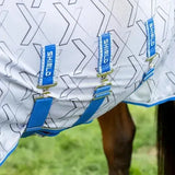 DefenceX Shield Quagga Waterproof Fly Rug With Belly Flap 4'6" Waterproof Fly Rugs