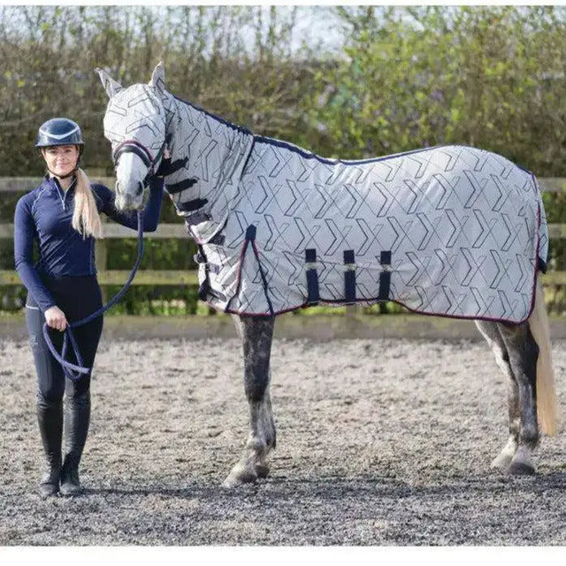 DefenceX System Guardian Fly Rug & Fly Mask 5'9" Fly Rugs Barnstaple Equestrian Supplies