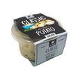 Delphi classic potato salad in a clear plastic container with black and light blue label perfect alongside delphi coleslaw or delphi houmous