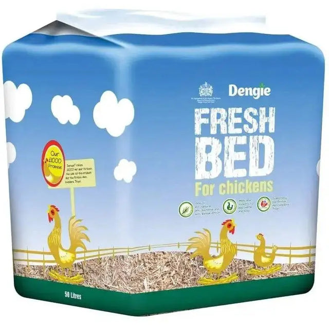 Dengie Fresh Bed for Chickens 50L Animal Bedding Barnstaple Equestrian Supplies