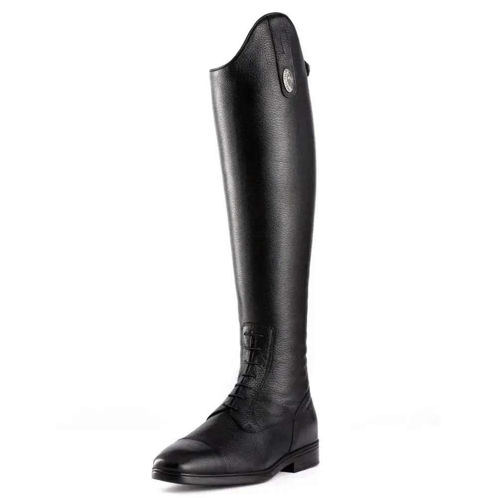 DeNiro Long Riding Boots S3312 Laced 38 C-XS Quick Black 38 EU / 5 Long Riding Boots Barnstaple Equestrian Supplies