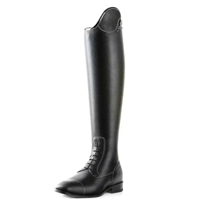 DeNiro Long Riding Boots Salentino Unlaced 40 MC-S Black / Black Glitter Top 40 EU / 7 Long Riding Boots
