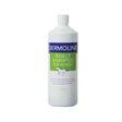 White plastic bottle of dermoline shampoo insect for horses fly repellent shampoos with ectoparasite debris control label
