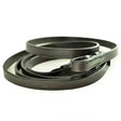 Black leather dever classic plain english leather reins with silver-toned metal buckle for riding use