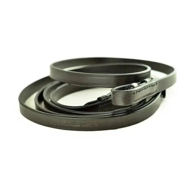 Dever Classic Plain English Leather Reins X-Full Long Length Havana 13Mm 1/2" Reins