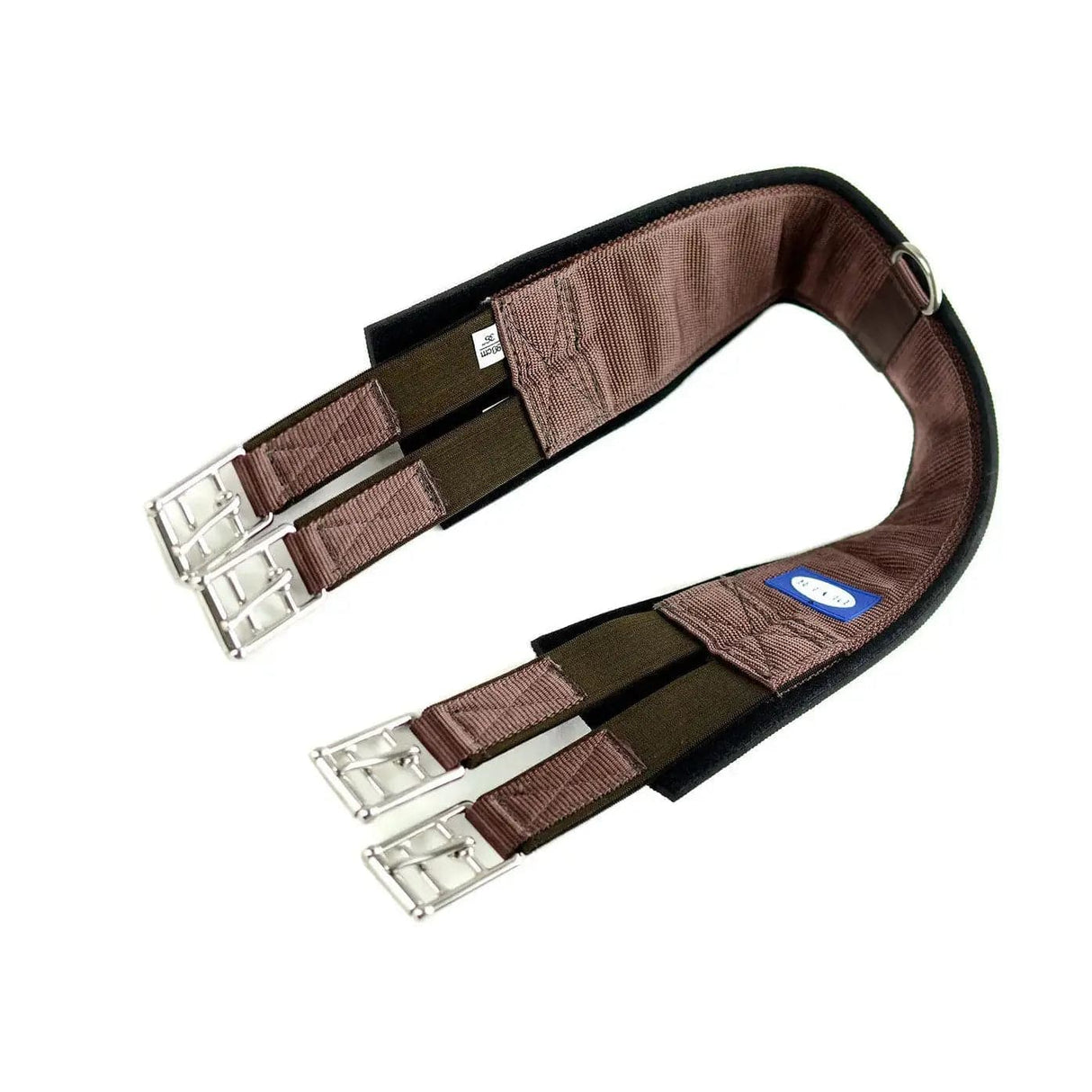 Dever Competition Girth With Elastic Both Ends 36" Black Dever Girths Barnstaple Equestrian Supplies