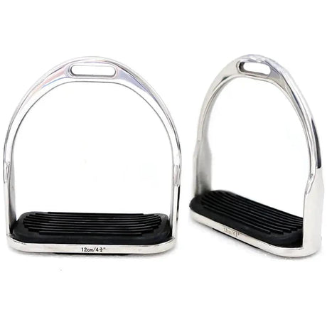 Dever Steel PSOB Hunting Irons Traditional Hunting Stirrup Irons 4 1/2" Dever Stirrups Barnstaple Equestrian Supplies