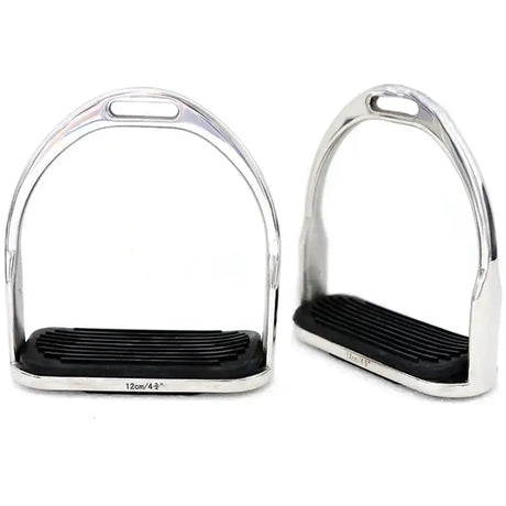 Dever Steel PSOB Hunting Irons Traditional Hunting Stirrup Irons 4 1/4" Stirrups Barnstaple Equestrian Supplies