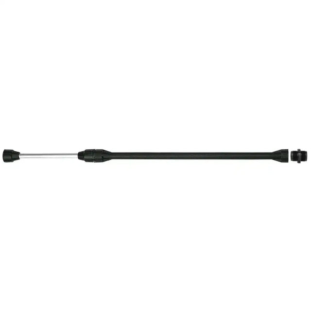 Black plastic and metal spare extending lance with threaded end cap for Di Martino Mary 5/10 & Rosy 12/16 garden hose