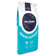 Teal and white bag of dodson & horrell senior support balancer horse feed for senior support in horses