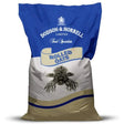 Blue and beige dodson & horrell superior bruised rolled oats bag with vintage oat harvest illustration